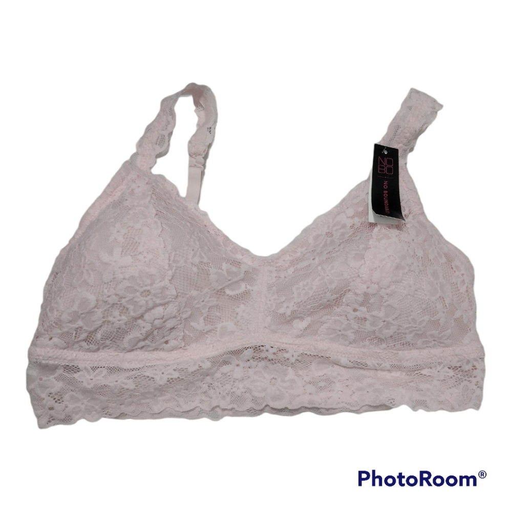 No Boundaries XL floral lace bralette *nwt*